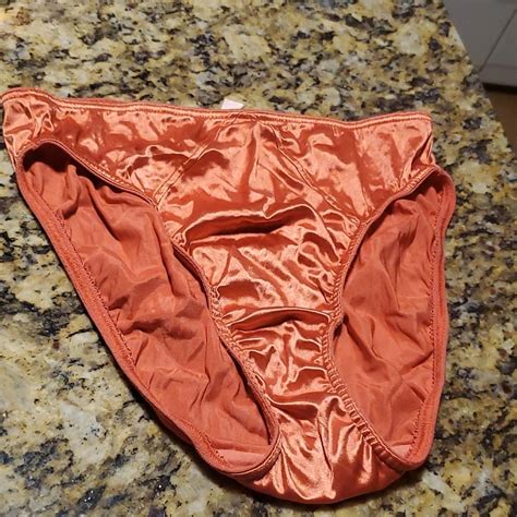 Victoria S Secret Second Skin Satin Bikini Panty Xl Gem