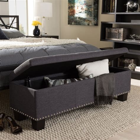 End Of Bed Storage Bench Ideas On Foter