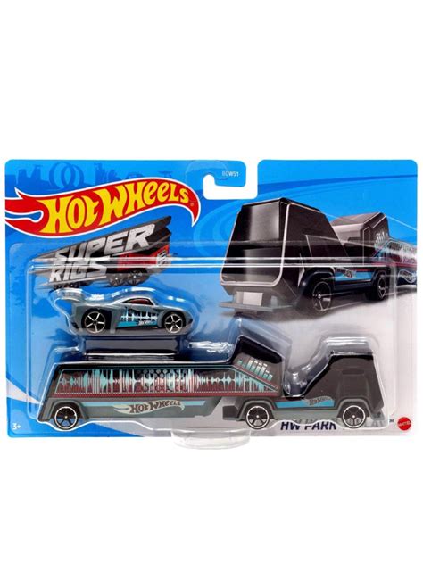 Hot Wheels Super Rigs Hw Park N Play Gbf