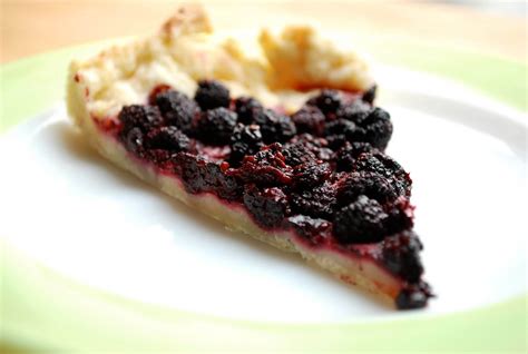 Black Raspberry Tart - Brooklyn Supper