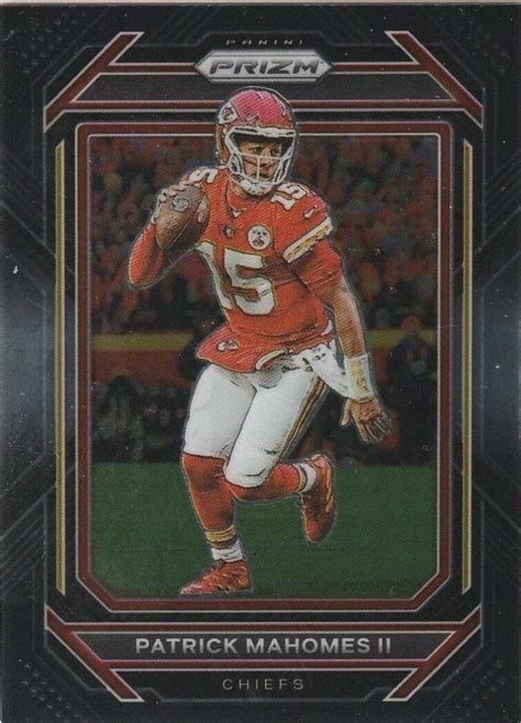 Patrick Mahomes Ii Pb Prices Panini Chronicles Prizm Black