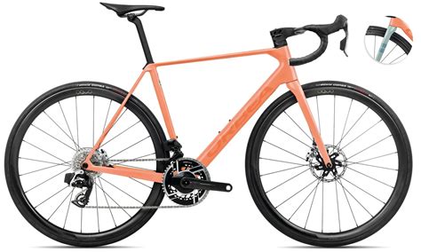 Orbea Orca M11eLTD PWR 2025 Koersfiets Carbon Powermeter 47cm Oranje