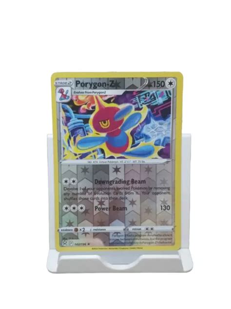 PORYGON Z 142 196 REVERSE Holo Rare Lost Origin SWSH Pokemon TCG Card