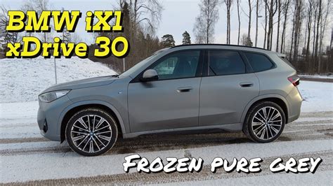 BMW IX1 XDrive 30 Frozen Pure Grey YouTube