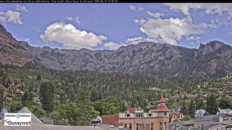 Ouray Colorado Webcam Ouray Amphitheater From Wright Opera House By