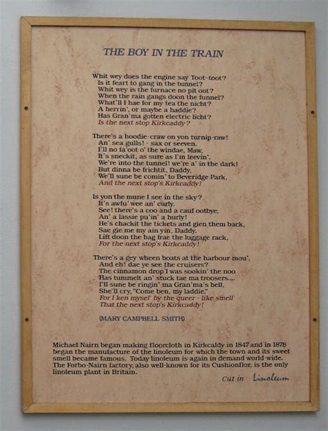 poem  kirkcaldy station lis burke geograph britain  ireland