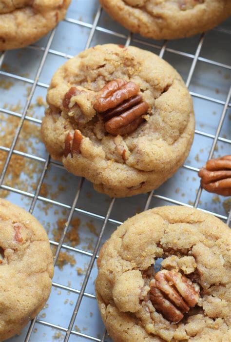 Brown Sugar Pecan Cookies Julias Cuisine