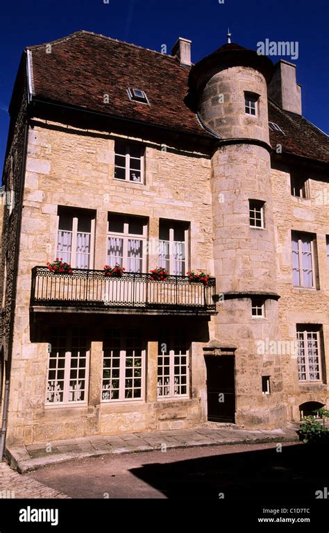 France Cote D Or Flavigny Sur Ozerain Village Labelled Les Plus Beaux