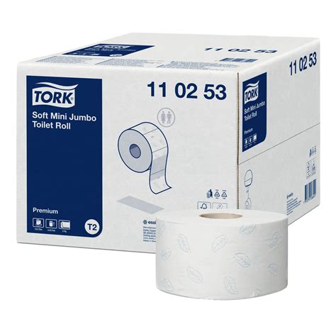 Tork Weiches Mini Jumbo Toilettenpapier Premium Lagig Blatt