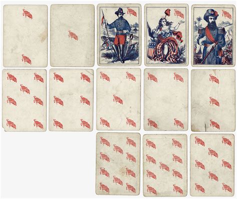 Civil War Playing Cards Albany Institute Of History And Art