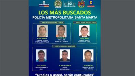 Autoridades lanzan nuevo cartel de los delincuentes más buscados en