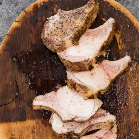 Cast Iron Easy Bone In Pork Rib Roast Americas Test Kitchen Recipe