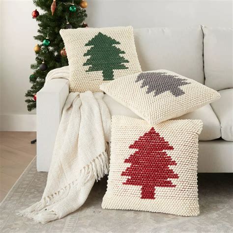 Christmas Tree Loops Throw Pillow | Best Target Christmas Decorations ...