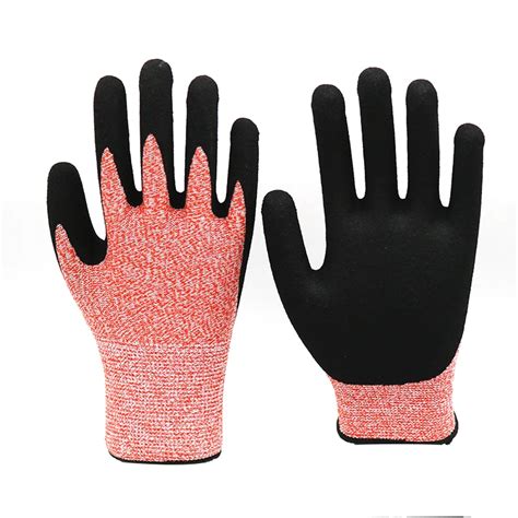 Great Grip En388 4544 Hppe Cut Resistant Level 5 Work Safety Gloves