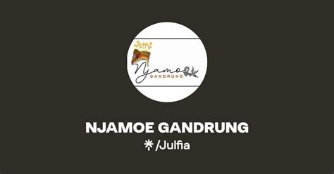 Njamoe Gandrung Instagram Facebook Tiktok Linktree