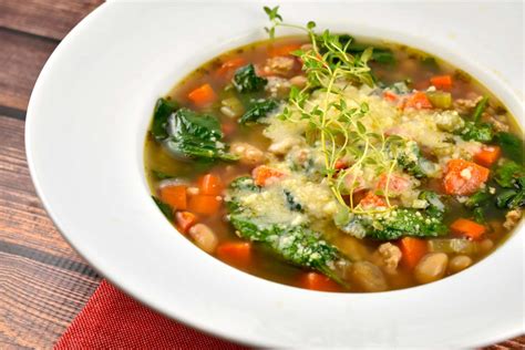 Tuscan Style White Bean And Sausage Soup Recipe Laaloosh