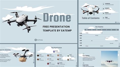 Drone PowerPoint Presentation Template Google Slides Theme