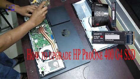 Hp Proone 400 G4 Upgrade M2 Nvme Ssd Youtube