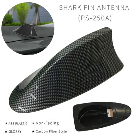 MCPA Universal Carbon Fiber Car Shark Fin Roof Antenna 6473 Lazada PH