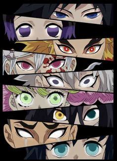 Demon Slayer Eyes Drawing