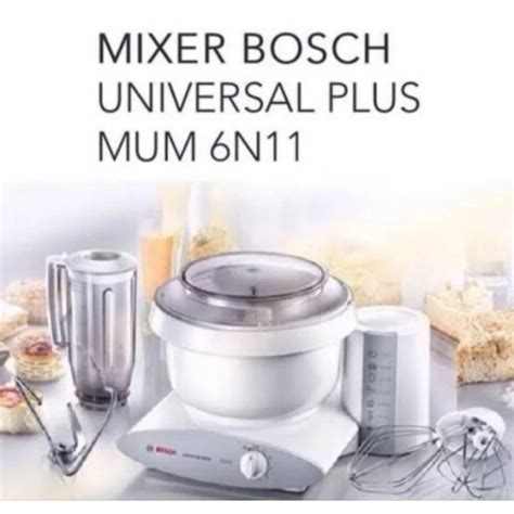 Jual BOSCH MIXER UNIVERSAL PLUS MUM 6IN1 Shopee Indonesia