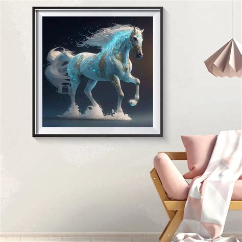 Diamond Painting - Full Round / Square - Horse