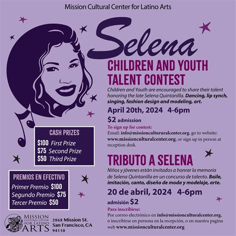 SF's "Selena" Tribute Talent Contest