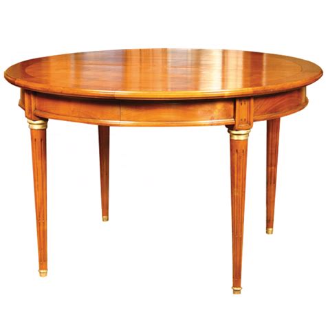 Table Lacroix Ribbed Leg Louis Xvi Style Louis Xvi Ateliers Allot