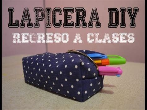 Tutorial de como hacer un ESTUCHE RECTANGULAR Vuelta al cole Patrón