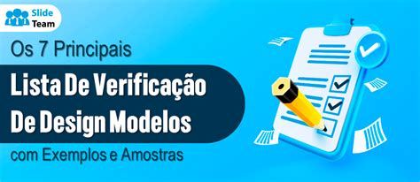 Os 7 Principais Modelos De Lista De Verificação De Design Com Exemplos