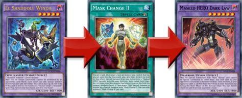 Mask Change X Commonlehd Ena Legendary Hero Decks Yugioh Collectible