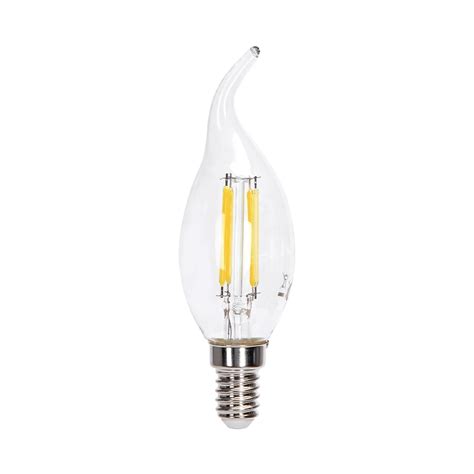 Lampadina Led A Filamento E Cl A Colpo Di Vento W Bianco Neutro