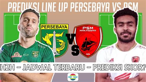 Persebaya Surabaya Vs Psm Makassar Prediksi Starting Line Up Bri