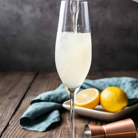 French 75 Cocktail Recipe - Food Faith Fitness