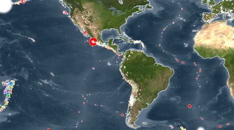 Esta Animación Muestra Todos Los Sismos De Los últimos 15 Años