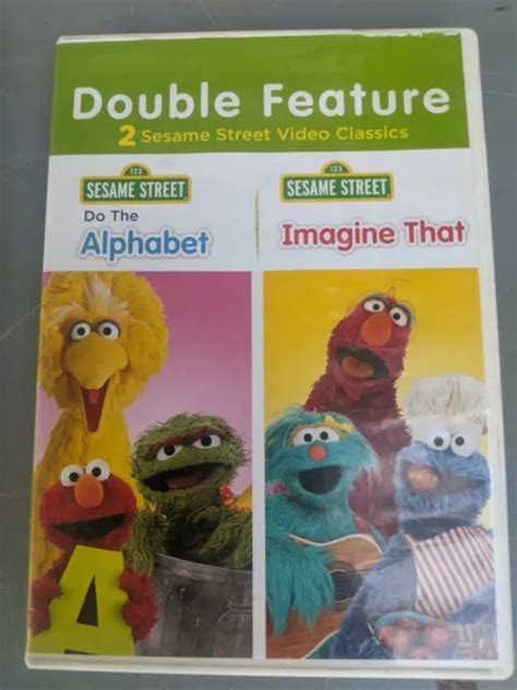 SESAME STREET - Do the Alphabet, Imagine That (DVD, double feature) - J0129 £0.94 - PicClick UK