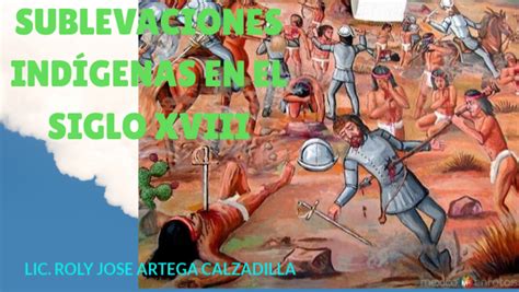 SUBLEVACIONES INDIGENAS S XVIII