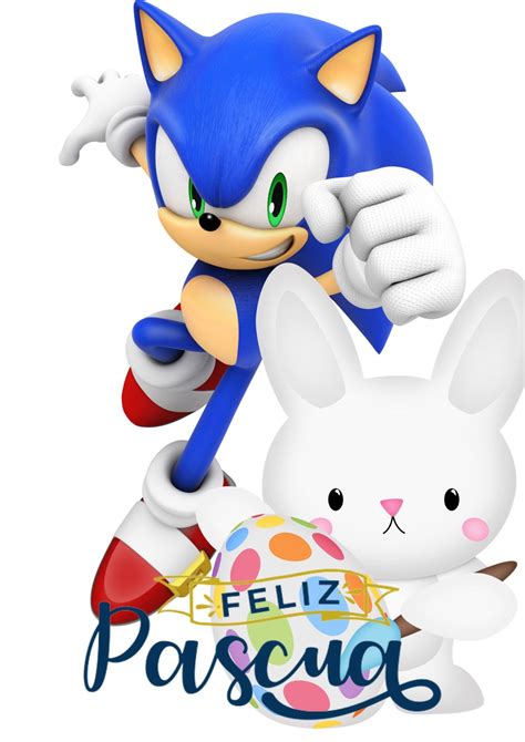 Sonic The Hedgehog Quick Character Happy Easter Day Mugs Block