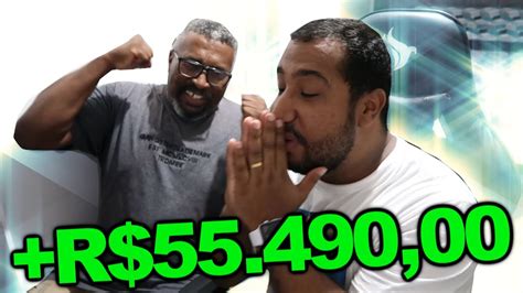 FIZ UMA APOSTA MUITO ALTA E GANHEI MUITO DINHEIRO R 55 490 00 YouTube