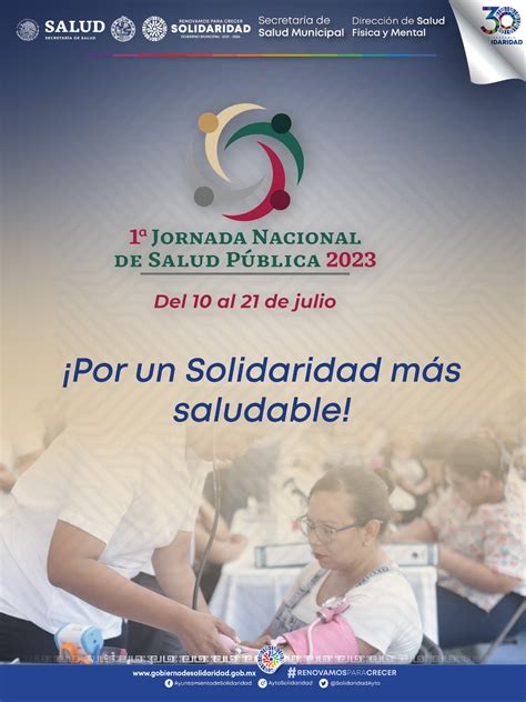 Solidaridad Se Une A La Primera Jornada Nacional De Salud Pública