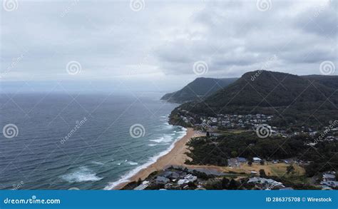 Aerial View of the Stunning Bald Hill in Australia, with Beautiful Sand Beach and Lush Green ...