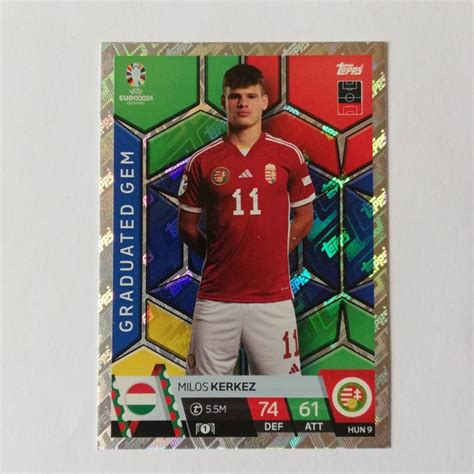 Match Attax Euro Graduated Gem Milos Kerkez Kaufen Auf Ricardo