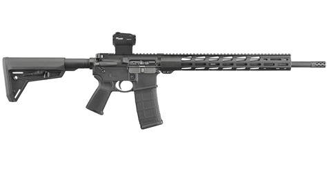 Ruger Ar 556 Mpr 5 56mm Semi Automatic Multi Purpose Rifle With Sig Romeo5 Red Dot Sportsman S