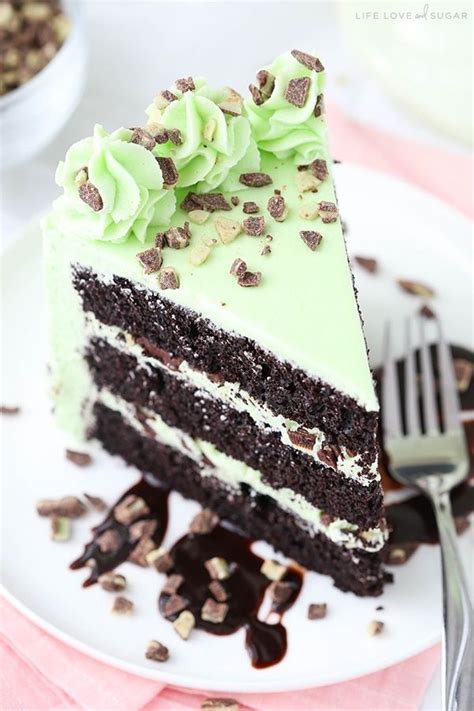 Mint Chocolate Chip Layer Cake Mint Lover S Dream Dessert Artofit