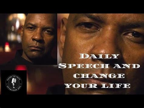 Everyday Speech And Change You Life Denzel Washington Motivational