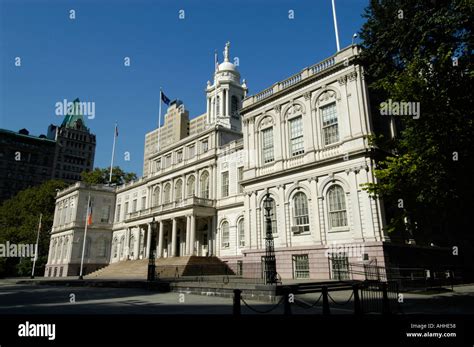 New York City Hall the Mayor's office Stock Photo - Alamy