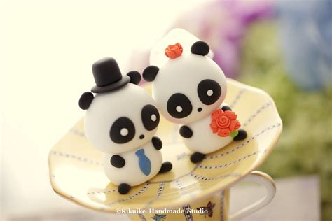 Panda Wedding Cake Topper Kikuikestudio Charles Fukuyama Flickr