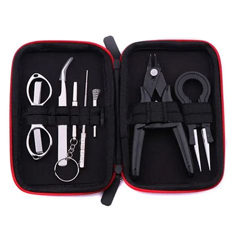 Ensemble Bricolage Mini Vape Trousse Outils Sac De Rangement En