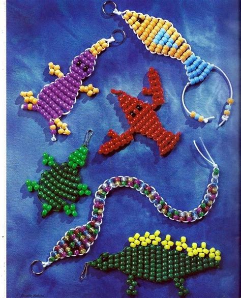 How Many Of These 90s Crafts Did You Do? | Pony bead projects, Beaded crafts, Pony bead crafts