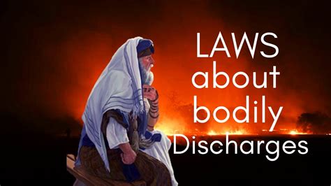 Leviticus Part Laws About Bodily Discharges Youtube